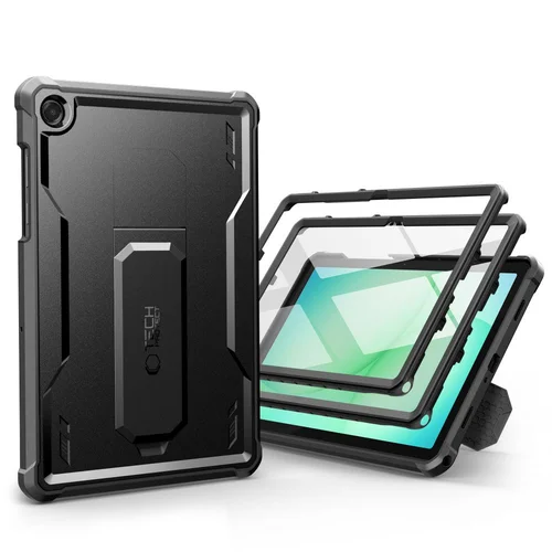 Tech-Protect Kevlar Pro dėklas Samsung Galaxy Tab A9+ / A11+, juodas image 1