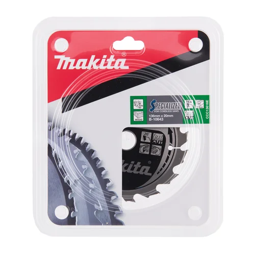 Makita DSS501 Pjovimo diskas 136x20x1,5 16T 20° image 2