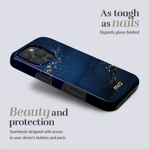 MIO Midnight Sparkle Magsafe Case iPhone 16 Plus Mėlyna image 2