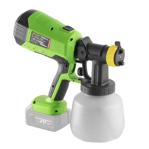 ProCraft PSE40bb Akumuliatorinis dažų pistoletas 20 V 1200 ml image 3