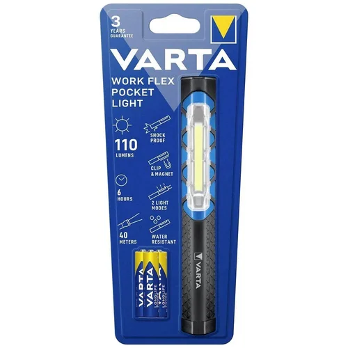 VARTA 17647 LED kišeninis žibintuvas, 3 AAA baterijos image 1