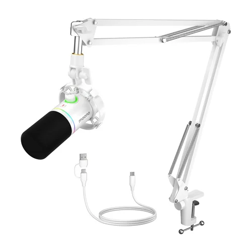 Maono PD200XS mikrofonas, baltas image 3