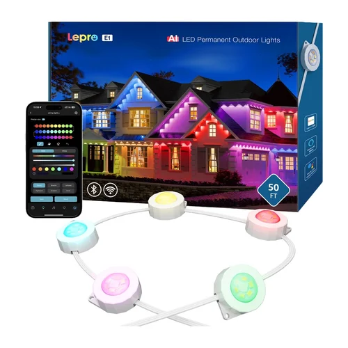 Lepro E1-60 lauko šviestuvų sistema, 15,3 m, 60 taškų image 3