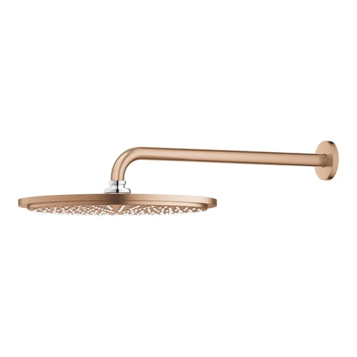 Dušo galva Grohe Rainshower Cosmopolitan 310, 380 mm, šiltas, šlifuotas saulėlydis image 3