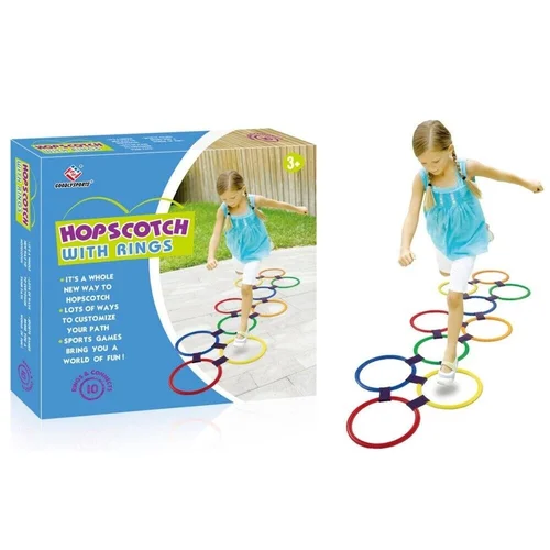 Hopscotch žaidimo rinkinys su 10 žiedų image 1