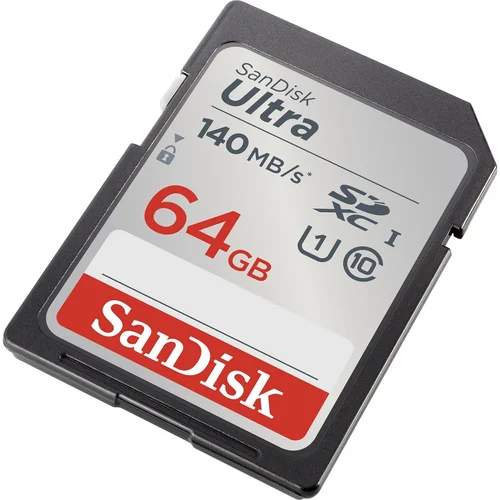 SanDisk Ultra SDXC 64 GB 140 MB/s atminties kortelė SDSDUNB-064G-GN6IN image 2
