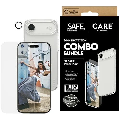 CARE by PanzerGlass Fashion 3-in-1 rinkinys iPhone Air image 1