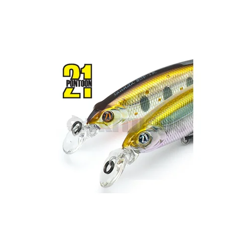 Pontoon21 Saunda 95SP SR vobleris, 051 Metallic HG Silver&Black OB RE image 1