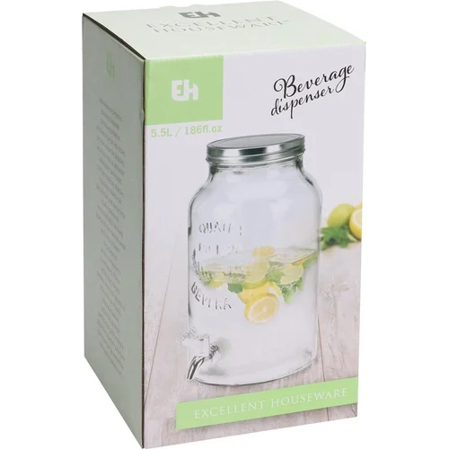 Indas su kraneliu, stiklas, 5.5 l image 3