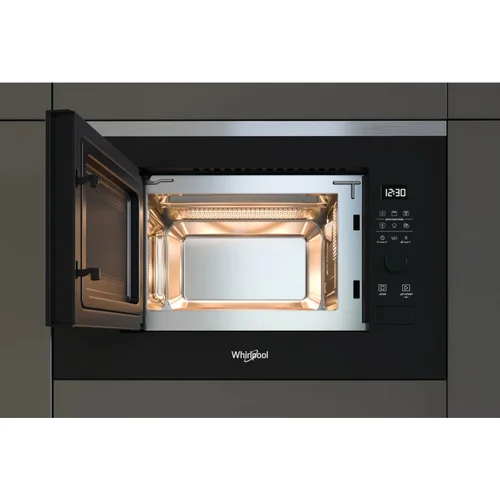 Whirlpool WMF200G NB įmontuojama mikrobangų krosnelė 21 L Juoda image 2