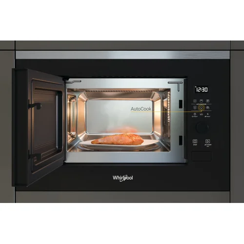 Whirlpool WMF200G NB įmontuojama mikrobangų krosnelė 21 L Juoda image 3