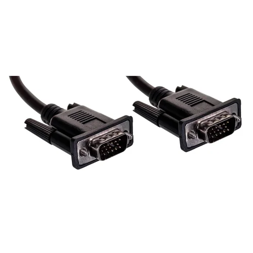 Lenovo 0,5 m VGA–VGA kabelis, juodas image 1