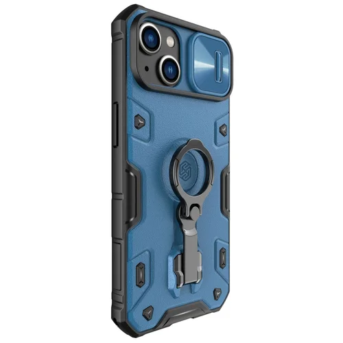 Nillkin CamShield Armor Pro dėklas iPhone 14 Plus, mėlynas image 3