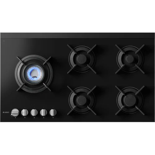 ASKO HG8953BGB1 įmontuojama dujinė kaitlentė 90 cm Juoda image 2