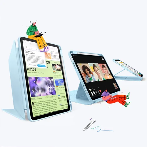 ESR Flip Hybrid dėklas iPad 10,9/11 col., mėlynas image 2
