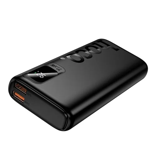 Hoco J158 Pro išorinė baterija 10000 mAh, juoda image 1