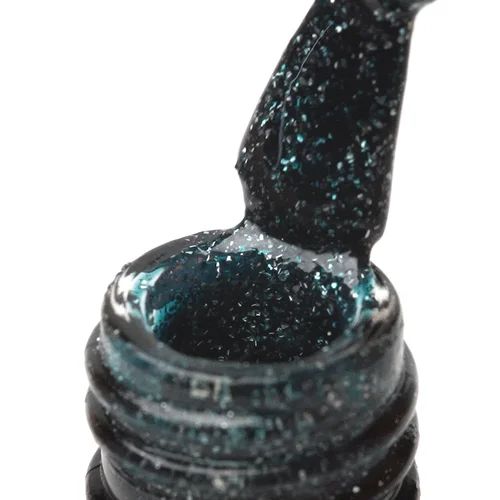 OCHO NAILS Glitter G16 hibridinis nagų lakas, 5 g image 3