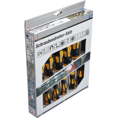 BGS Do it Yourself 7845 TORX atsuktuvų rinkinys T6–T40, 11 vnt. image 2
