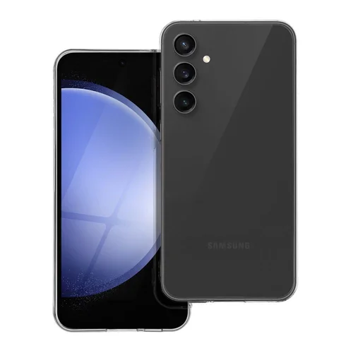 Skaidrus 2 mm dėklas Samsung S23 FE su kameros apsauga image 1