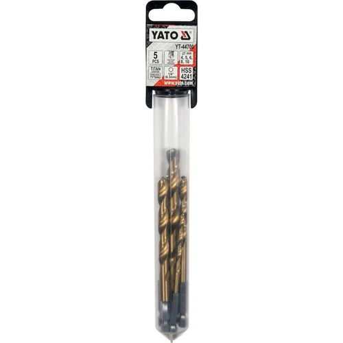 YATO YT-44700 Grąžtų rinkinys metalui 4-10 mm Hex 6.3 mm image 2
