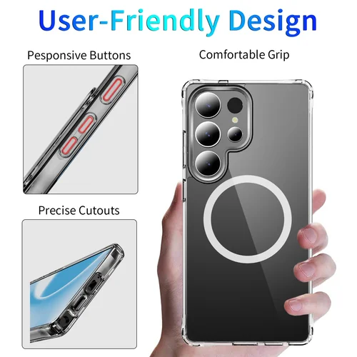 Perfectionists Dėklas Skaidrus Mag Case Samsung S938 S25 Ultra image 3