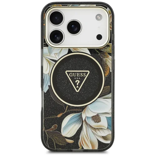 Guess IML MagSafe dėklas iPhone 17 Pro, juodas image 2