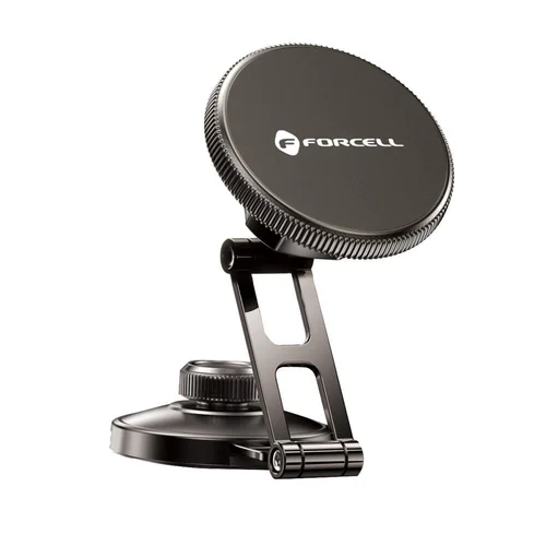 FORCELL F-GRIP IronSecure magnetinis automobilinis laikiklis, juodas image 2