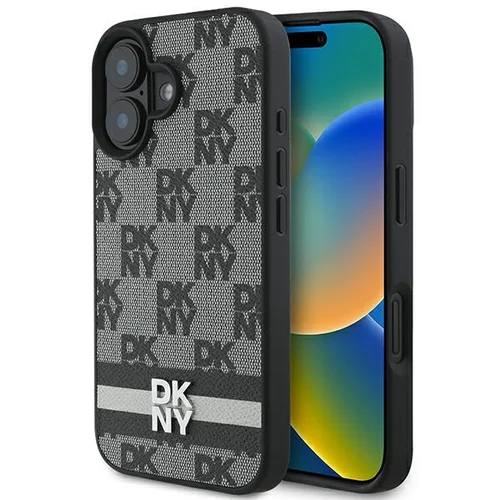 DKNY iPhone 16 dėklas, juodas image 1