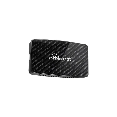 Ottocast CA400-S 4-in-1 CarPlay/Android adapteris, juodas image 1