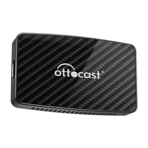 Ottocast CA400-S 4-in-1 CarPlay/Android adapteris, juodas image 2