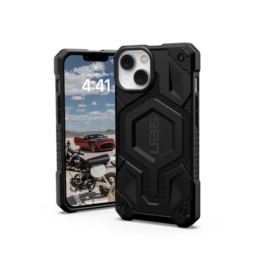 UAG Monarch dėklas iPhone 14 Plus, kevlar, juodas image 2
