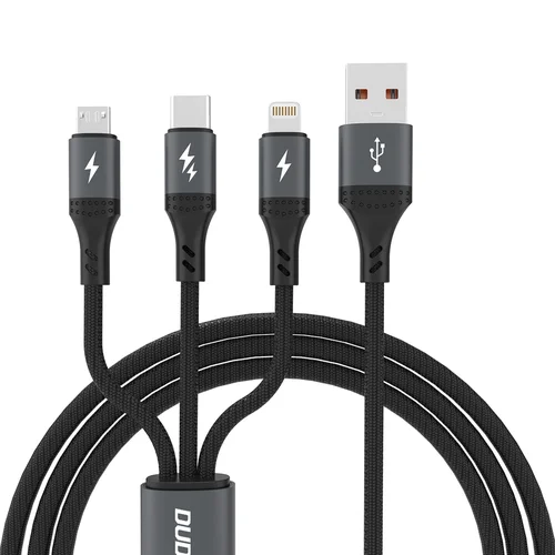 Dudao L3E 3 viename 60 W laidas, 1,2 m, juodas image 1
