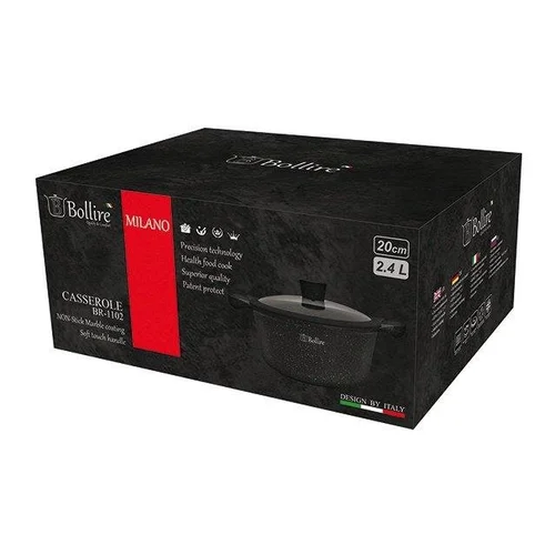 BOLLIRE MILANO BR-1102 puodas su dangčiu, Ø20 cm, 2,4 l image 2