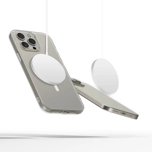 Tech-Protect FlexAir MagSafe dėklas iPhone 15 Pro, skaidrus image 2