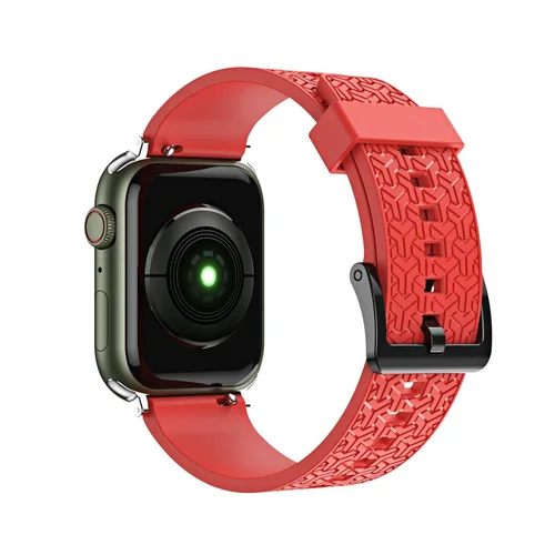 Y TPU dirželis Apple Watch 38/40/41 mm, raudonas image 2