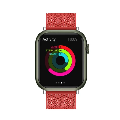 Y TPU dirželis Apple Watch 38/40/41 mm, raudonas image 3