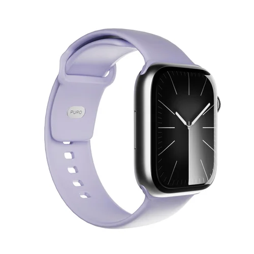 Puro Icon silikoninis dirželis Apple Watch 38–42 mm, violetinis image 3