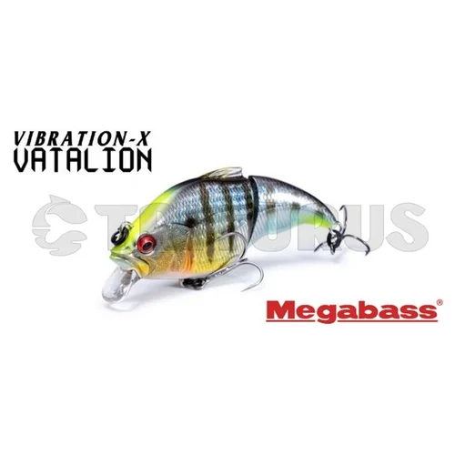 Megabass VIBRATION-X VATALION SF 71 mm AKA TORA II image 1
