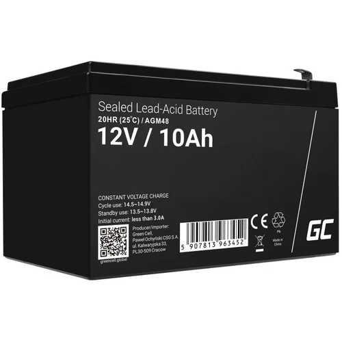 Žaliosios ląstelės AGM48 12 V 10 Ah UPS akumuliatorius image 1