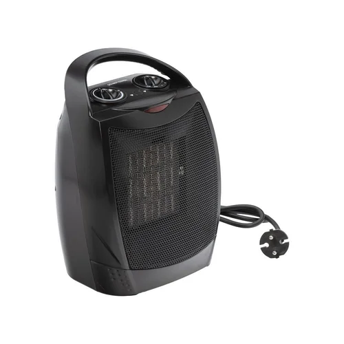 Keraminis ventiliatorinis šildytuvas RC-K-398, 1500 W, juodas image 2