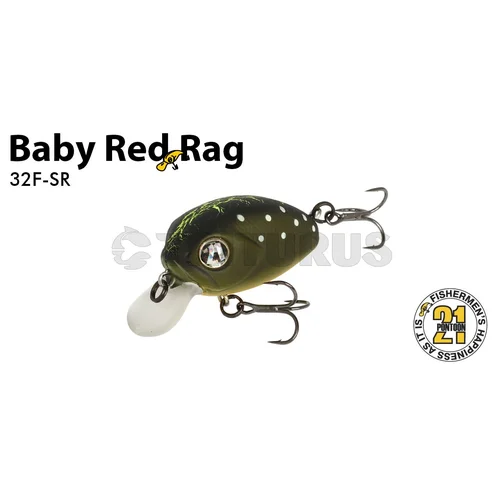 Pontoon21 Baby Red Rag 32F-SR 32 mm vobleris image 3