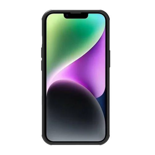 Nillkin Super Frosted Shield Pro Magnetic dėklas iPhone 13/14, juodas image 3