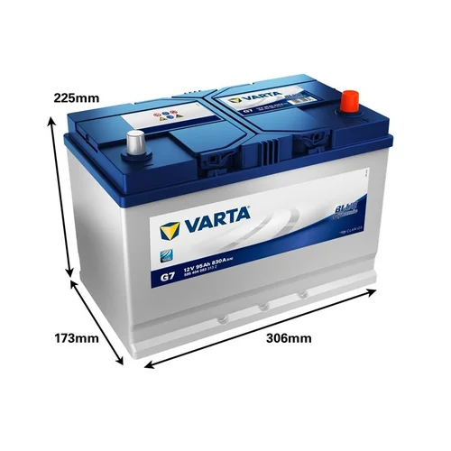 Varta BD G7, 95 Ah, 830 A, 12 V image 2