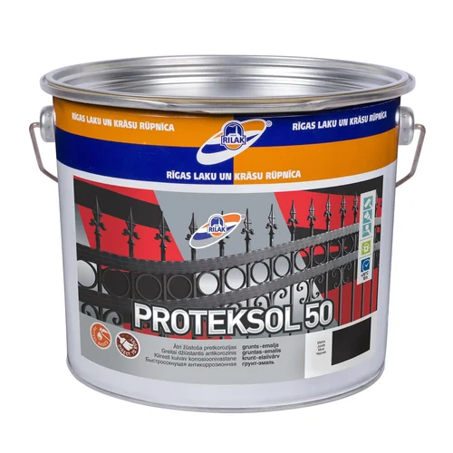 RILAK Proteksol-50 Gruntiniai dažai, 2,7 L, Žalia image 1