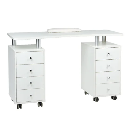 BEAUTY LINE BD-3425 manikiūro stalas, baltas image 1