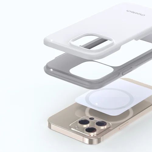 Choetech PC0113-MFM-WH dėklas iPhone 13 Pro, baltas image 2