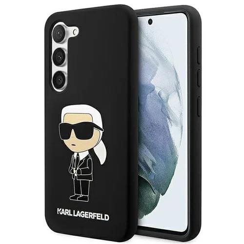 Karl Lagerfeld KLHCS23SSNIKBCK dėklas Samsung Galaxy S23 image 1