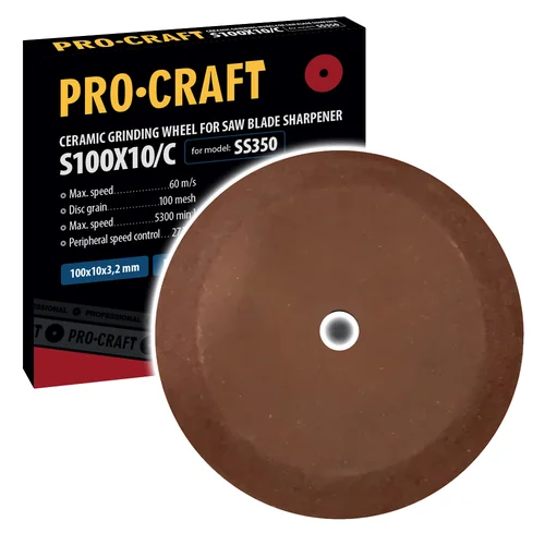 ProCraft S100X10/C šlifavimo diskas 100x10x3,2 mm image 1