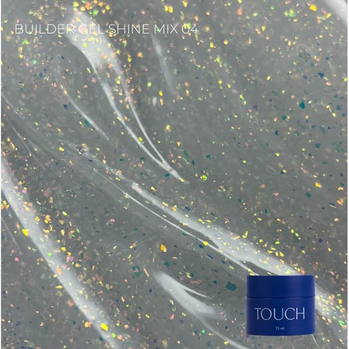 TOUCH NAILS Shine Mix Builder Gel 04, 15 ml image 1