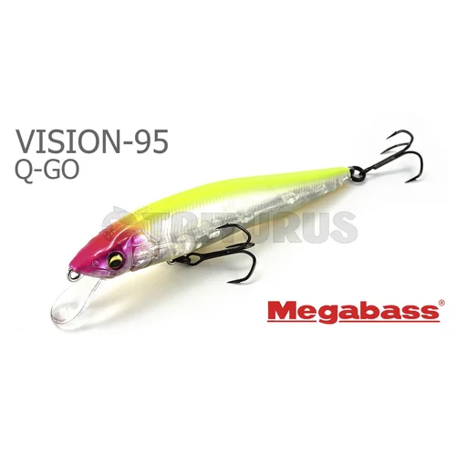 Megabass Vision 95 Q-GO 95 mm 10,5 g Wagin Ayu vobleris image 1